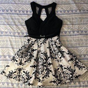 Black and White dress